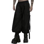 Pantalon Cyberpunk 'Kalon' Noir