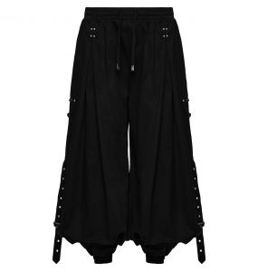 Pantalon Cyberpunk 'Kalon' Noir