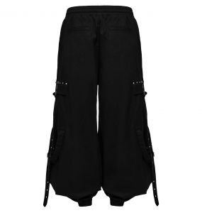Black 'Kalon' Cyberpunk Pants