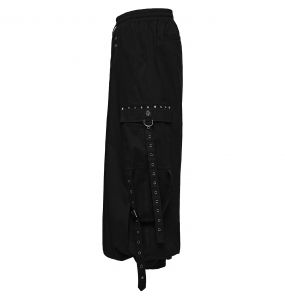 Black 'Kalon' Cyberpunk Pants