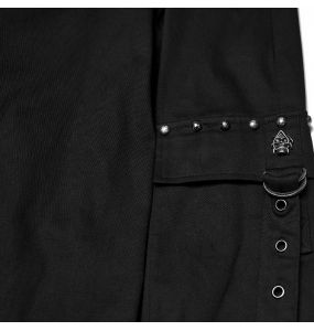 Black 'Kalon' Cyberpunk Pants