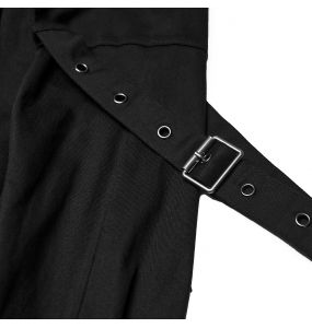 Black 'Kalon' Cyberpunk Pants