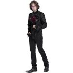 Black Jacquard 'Payne' Pants