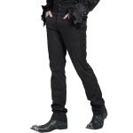 Black Jacquard 'Payne' Pants