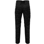 Black Jacquard 'Payne' Pants