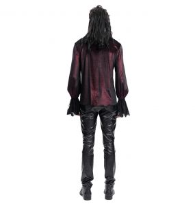 Pantalon 'Fabian' en Simili Cuir Noir