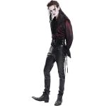 Black Faux Leather 'Fabian' Pants