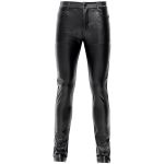Pantalon 'Fabian' en Simili Cuir Noir