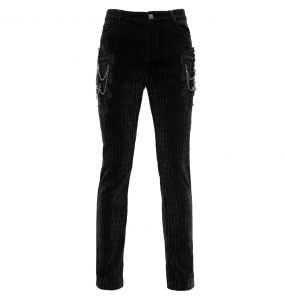 Black Velvet 'Dorian' Pants