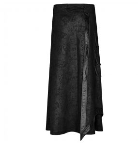 Black 'Sinamore' Long Skirt