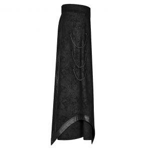 Black 'Sinamore' Long Skirt