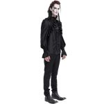 Black Jacquard 'Hemlock' Victorian Shirt