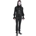 Black Jacquard 'Hemlock' Gothic Waistcoat
