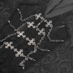 Black Jacquard 'Hemlock' Gothic Waistcoat