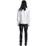 White Jacquard 'Hemlock' Victorian Shirt