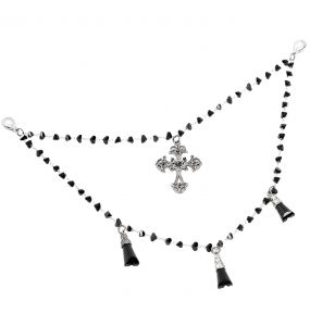 White Jacquard 'Hemlock' Victorian Shirt