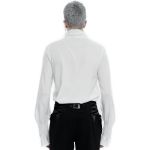 Chemise Victorienne 'Edgar' en Mousseline Blanche