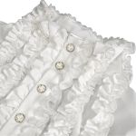 White Chiffon 'Edgar' Victorian Shirt