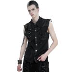 Black 'Gainas' Sleeveless Shirt