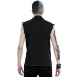 Black 'Gainas' Sleeveless Shirt