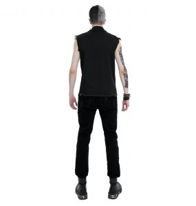 Black 'Gainas' Sleeveless Shirt