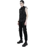 Black 'Gainas' Sleeveless Shirt