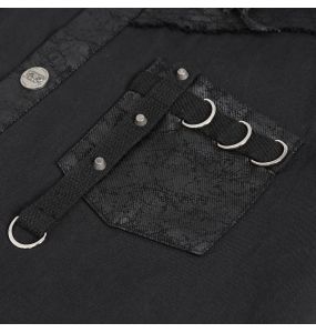 Black 'Gainas' Sleeveless Shirt