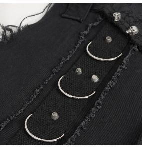 Black 'Gainas' Sleeveless Shirt