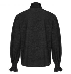 Black Jacquard 'Vinitharius' Shirt