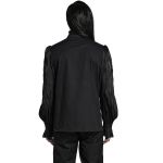 Chemise 'Goth Cage' Noire