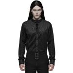 Black 'Nocturn' Brocade Shirt