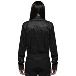 Black 'Nocturn' Brocade Shirt