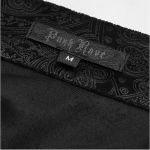 Black 'Nocturn' Brocade Shirt