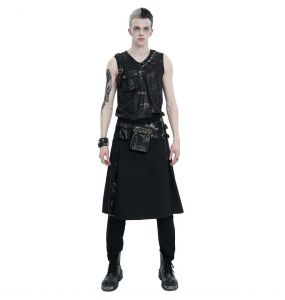 Kilt 'Walahmar' Noir