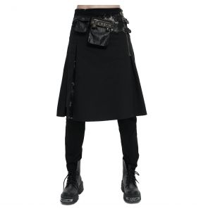 Black 'Walahmar' Kilt