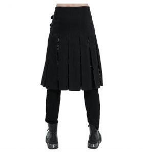 Black 'Walahmar' Kilt