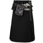 Black 'Walahmar' Kilt