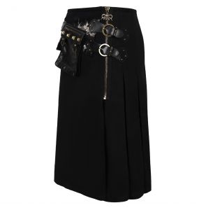 Kilt 'Walahmar' Noir