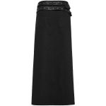 Mi-Jupe Kilt Asymétrique 'Winguric' Noire