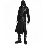 Demi-jupe Amovible Punk 'Alatheus' Noire