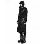 Demi-jupe Amovible Punk 'Alatheus' Noire