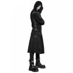 Demi-jupe Amovible Punk 'Alatheus' Noire