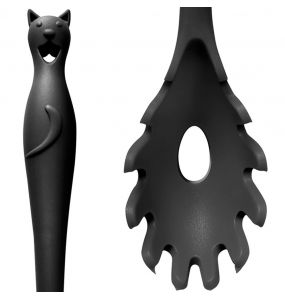 Cuillère à Pâtes 'Cat's Kitchen' Noire