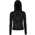 Black Hooded 'Destruction Unit' Top