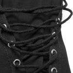 Black Hooded 'Destruction Unit' Top