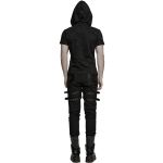 Black 'Metal Punk' Pants