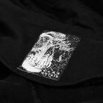 Black 'Darkly Series' Asymmetrical Jacket with Detachable Sleeves