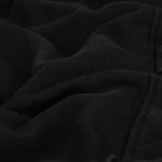 Black 'Darkly Series' Asymmetrical Jacket with Detachable Sleeves