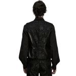 Gilet Brodé 'Goth Palace' Noir