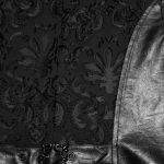 Black 'Goth Palace'  Embroidered Vest